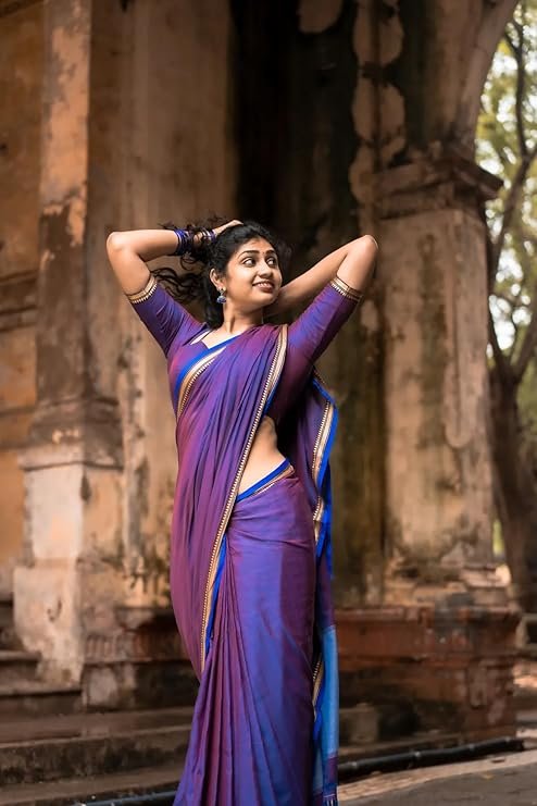 Exquisite Handcrafted Saree for Women | Elegant Traditional Indian Attire | Lightweight and Breathable Fabric | Perfect for Weddings and Special Occasions