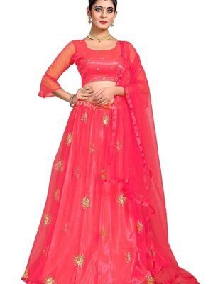 Elegant and Stylish Lehenga Choli for Women - Embroidered