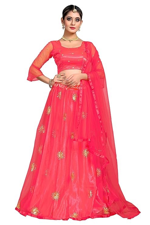 Elegant and Stylish Lehenga Choli for Women - Embroidered
