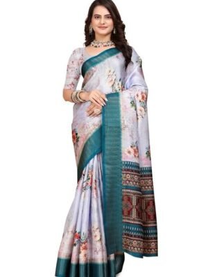 Elegant Pashmina Silk Saree