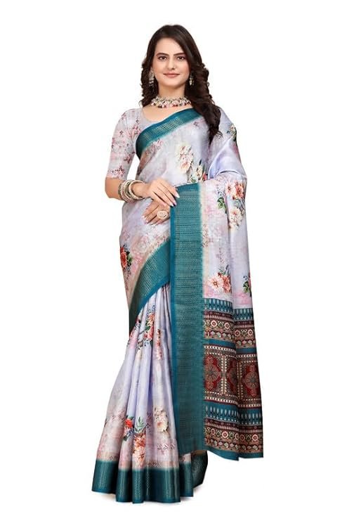Elegant Pashmina Silk Saree