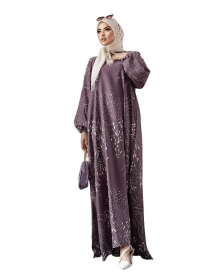 Abaya Nida Fabric Full Sleeve Dress for Women's and Girl's - Devika