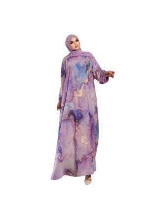 Abaya Nida Fabric Full Sleeve Dress for Women's and Girl's