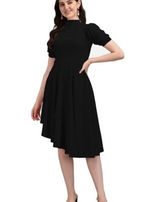 Women's High-Low Knee Length Dress