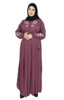 Purple Free Size Muslim Burqa/Abaya & Burkha Dress for Muslim Women And Girl's