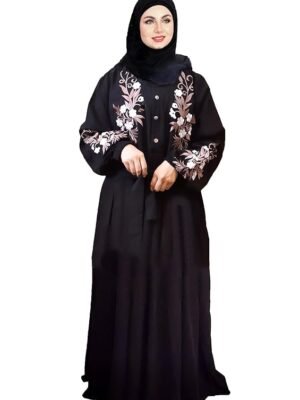 Black Free Size Muslim Burqa/Abaya & Burkha Dress for Muslim Women And Girl's