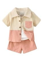 Stylish Boys Coords Dress Set | Printed Shirts and Shorts for Kids Clothes