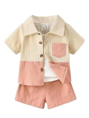 Stylish Boys Coords Dress Set | Printed Shirts and Shorts for Kids Clothes