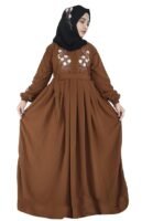 Brown Free Size Muslim Burqa/Abaya & Burkha Dress for Muslim Women And Girl's