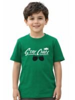 Kids Cotton T-Shirt for Boys(Green)