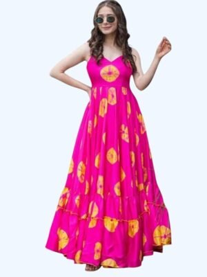 Bride Gown Dresses for Wedding Engagement Gown Dress for Women's Bridal Western Dress New Dress