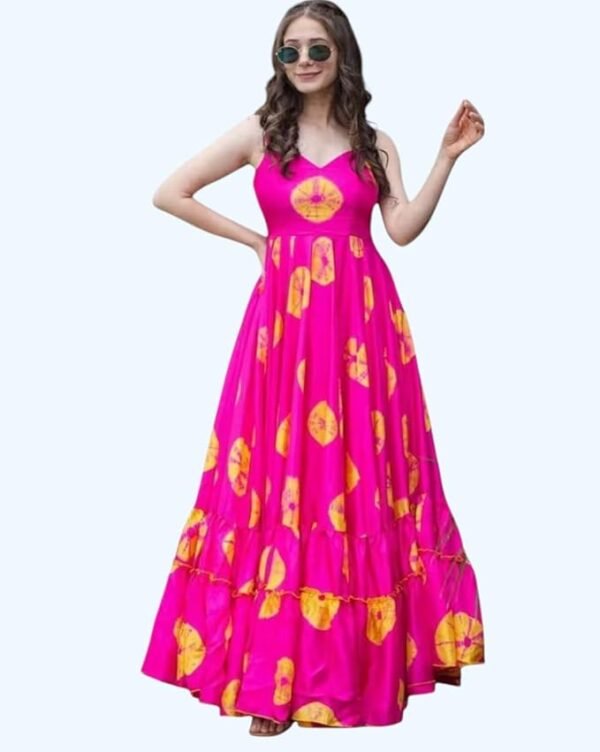 Bride Gown Dresses for Wedding Engagement Gown Dress for Women's Bridal Western Dress New Dress