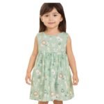 Kids Dress for Girls (Green)