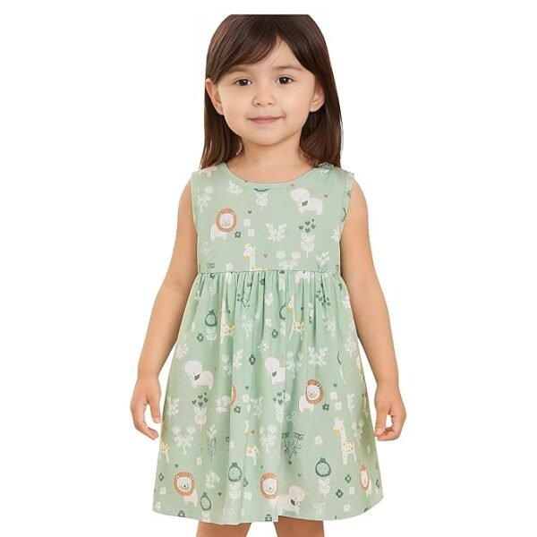 Kids Dress for Girls (Green)