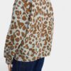 Cotton Sweatshirt with Applications – Mustard