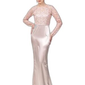 Women's Designer Bridesmaid Satin Maxi Sleeveless Dress || Full Neck Stylish Dress for Women & Girls || One Piece Western Model Dress