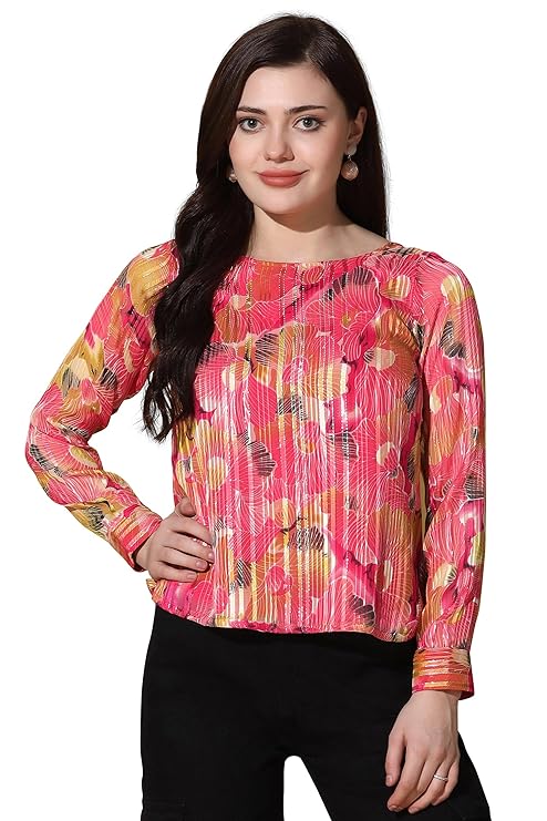 Fashion Dream Women's Georgette Regular Fit Top