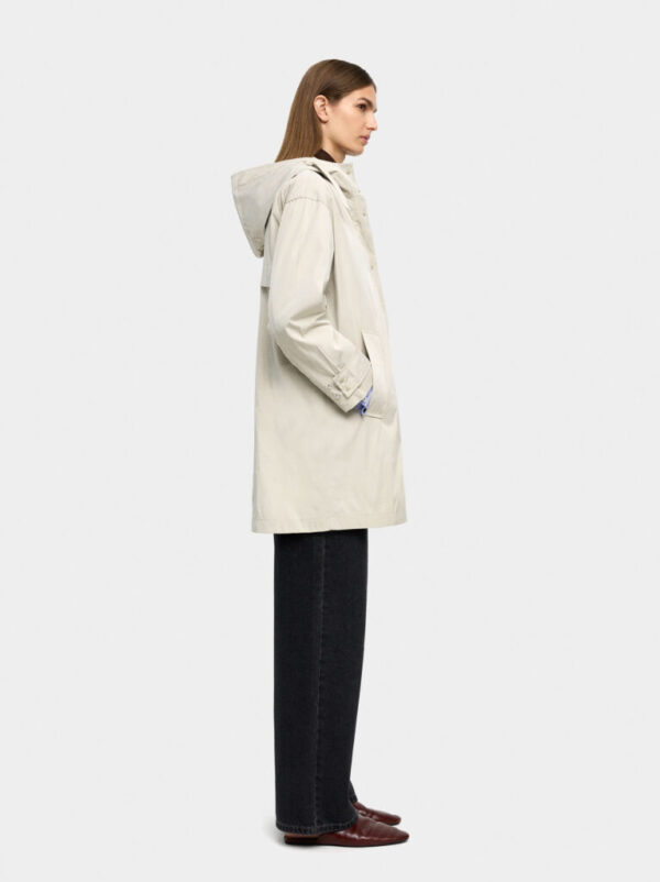 Light Water-Repellent Parka – Grey