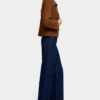 Blue Straight Denim Trousers