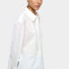 Classic Cotton Button-Up Shirt – White