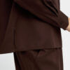 Fluid Trousers with Adjustable Cord – Brown