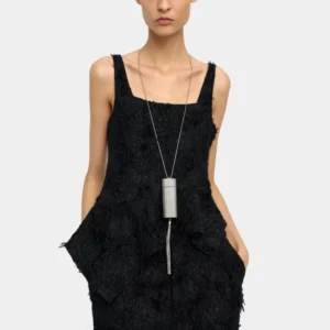 Jacquard Strapped Fitted Top