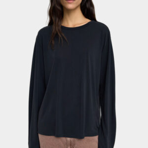 Modal Long-Sleeve T-Shirt – Anthracite