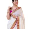 Flosive Ayn Women's Present Banarasi Soft Lichi Silk Saree Beautiful Jacquard Rich Pallu Design