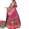 Women's Navratri Collection Lehenga Choli Dola Silk With Gaji Silk Dupatta