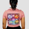 Dimensions Of Art Women's Nature 5 Elements Crop Top | Astrology Graphic Design | Trendy Stylish