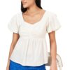 Honey by Pantaloons Women's Solid Slim Fit Top