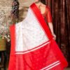 Handloom Handblock Printed Tussar Saree