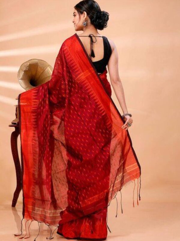 Handloom Bengal Tant Pure Cotton Saree