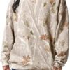 Hoodie For Men Women Long Sleeve Drop Shoulder Oversized Hooded Sweatshirt Pullover With Pocket