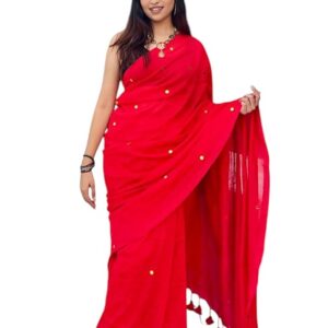 Handloom Traditional Saree with Tassels