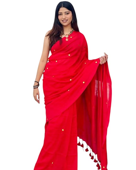 Handloom Traditional Saree with Tassels