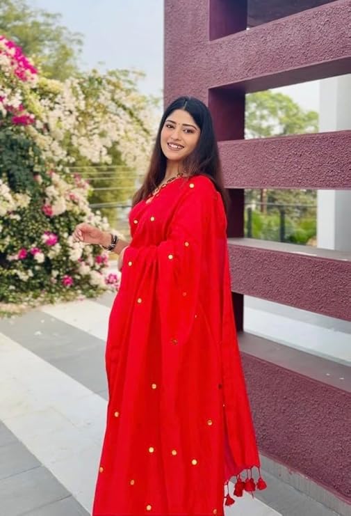 Handloom Traditional Saree with Tassels