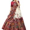 Jay Varudi Creation Women's Tussar Silk Lehenga Choli Set | Patola Print with Foil Work | Unstit