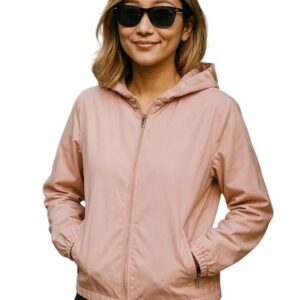 Women Jacket || Women Sweatshirt Style Jacket for Winter Wear(Pink)