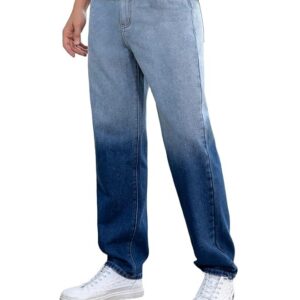 Jeans for Men | Relaxed Fit | Baggy Wide Leg | Streetwear Denim | Everyday Comfort