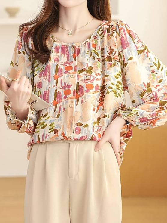 TOPLOT Women Shirt || Tops for Women || Western Tops for Woman