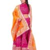 Traditional Ethnic Kota Doria Bandhani Lehenga Choli Set for Wedding and Ethnic FestivalEmbroidered