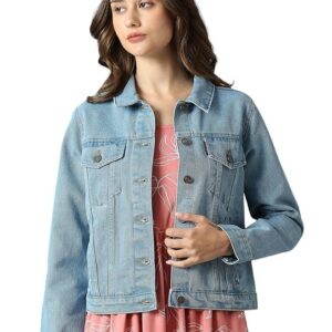 Women's Denim Jacket(Moonlight Blue)