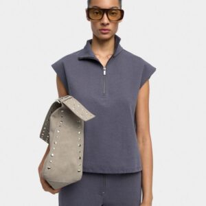 Sleeveless Sweatshirt – Gray