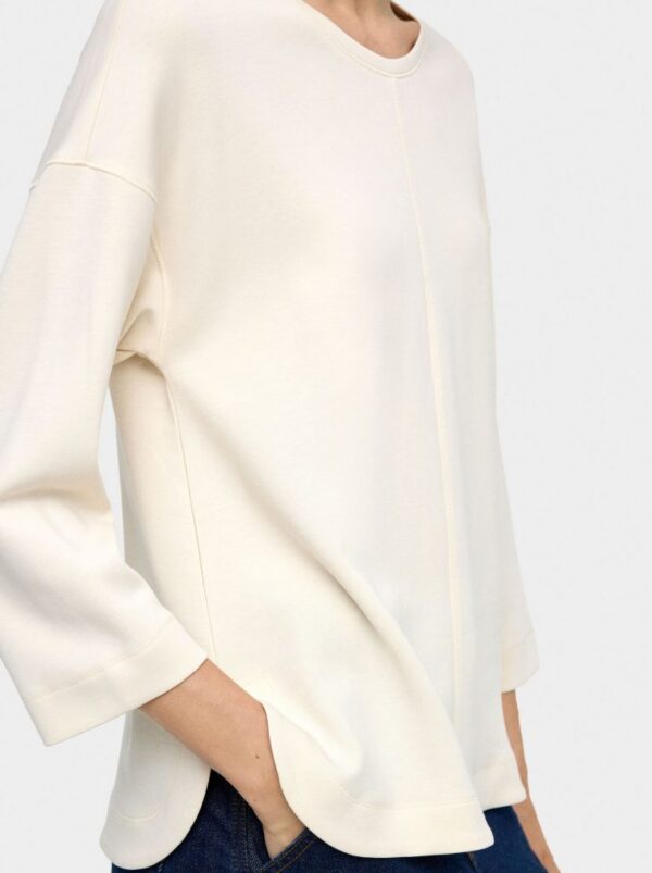 Basic Sweatshirt – Ecru