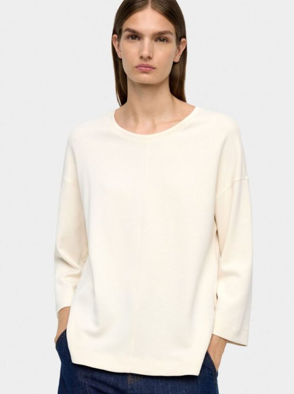 Basic Sweatshirt – Ecru