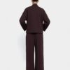 Cotton Sweatshirt – Brown