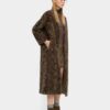 Long Jacket with Texture – Green