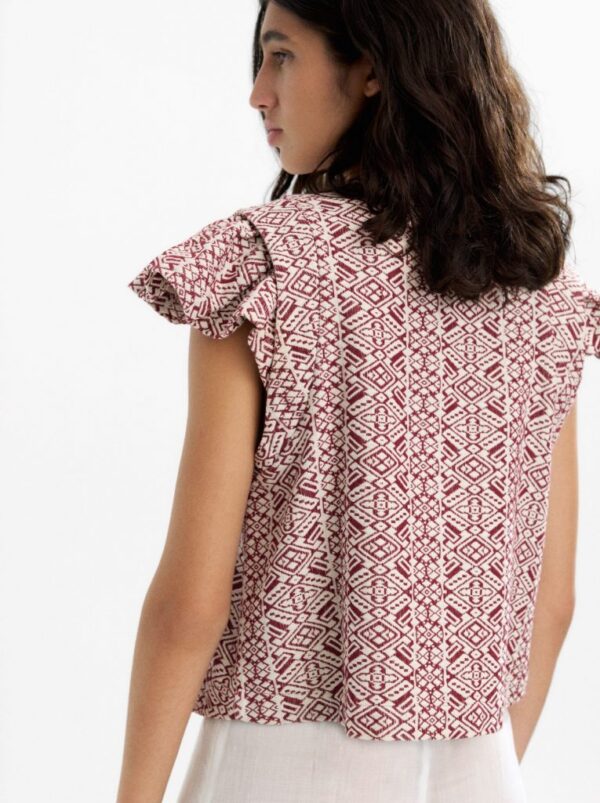 Jacquard Vest 100% Cotton – Multi