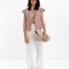 Jacquard Vest 100% Cotton – Multi